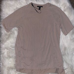 NWOT raw cut tee